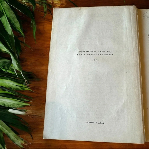 ANTIQUE 1925 “First Spanish Course” by Hills & Ford - Hardcover - Picture 9 of 15